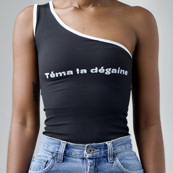 Téma La Dégain one strap sleeve